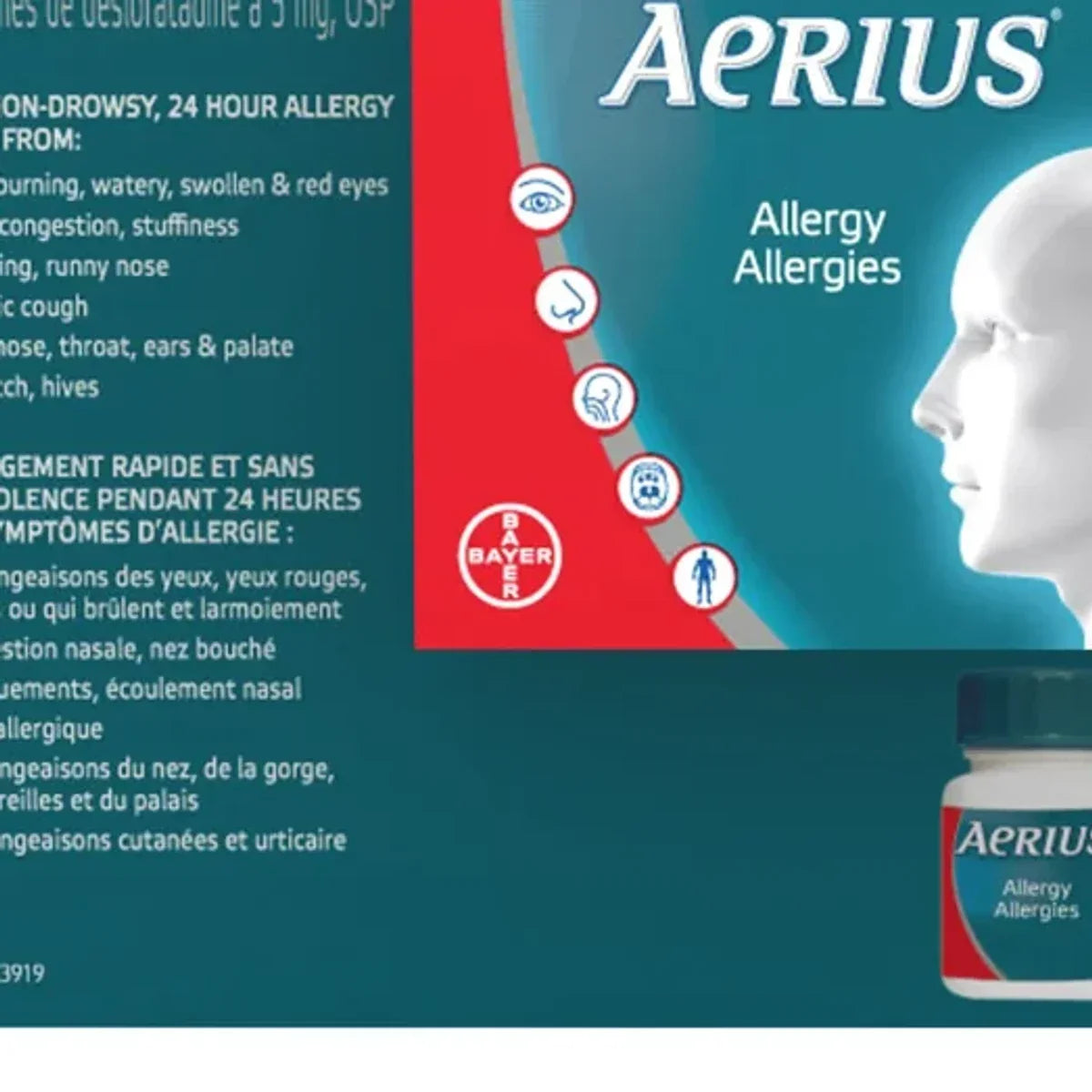 Aerius Allergy Relief, 130 Tablets