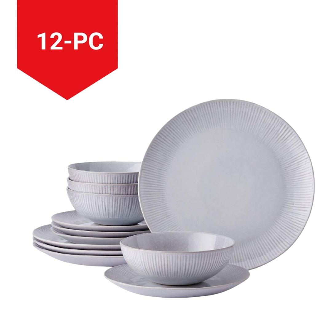 Beaded Edge Flatware Set, Serves 12, 60-pc
