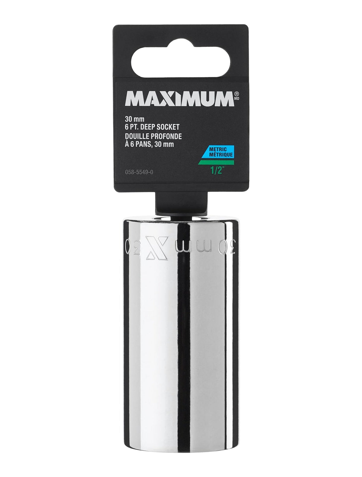 1/2" Drive 30mm Deep Socket