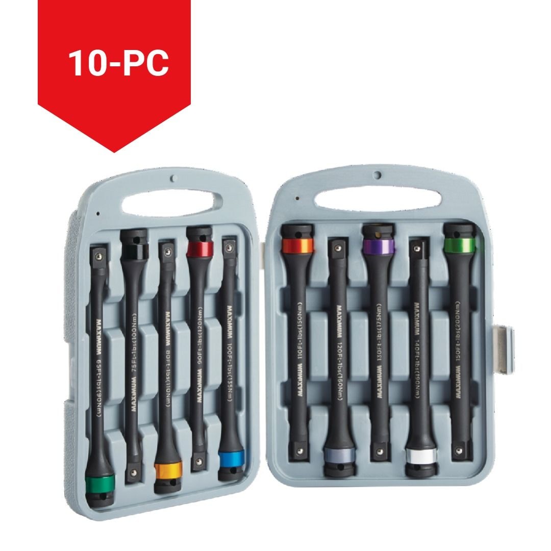 Impact Torque Extension Sticks, 10-pc