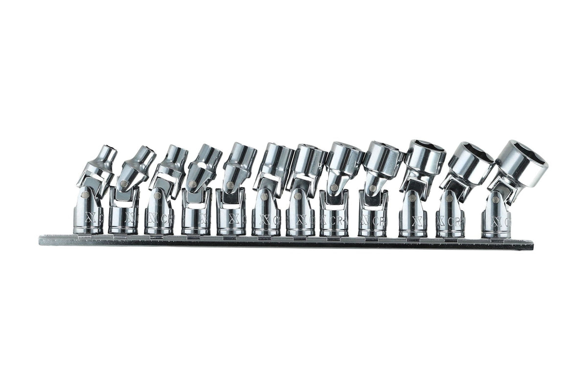 Universal Socket Set, 1/4-in, 12-pc