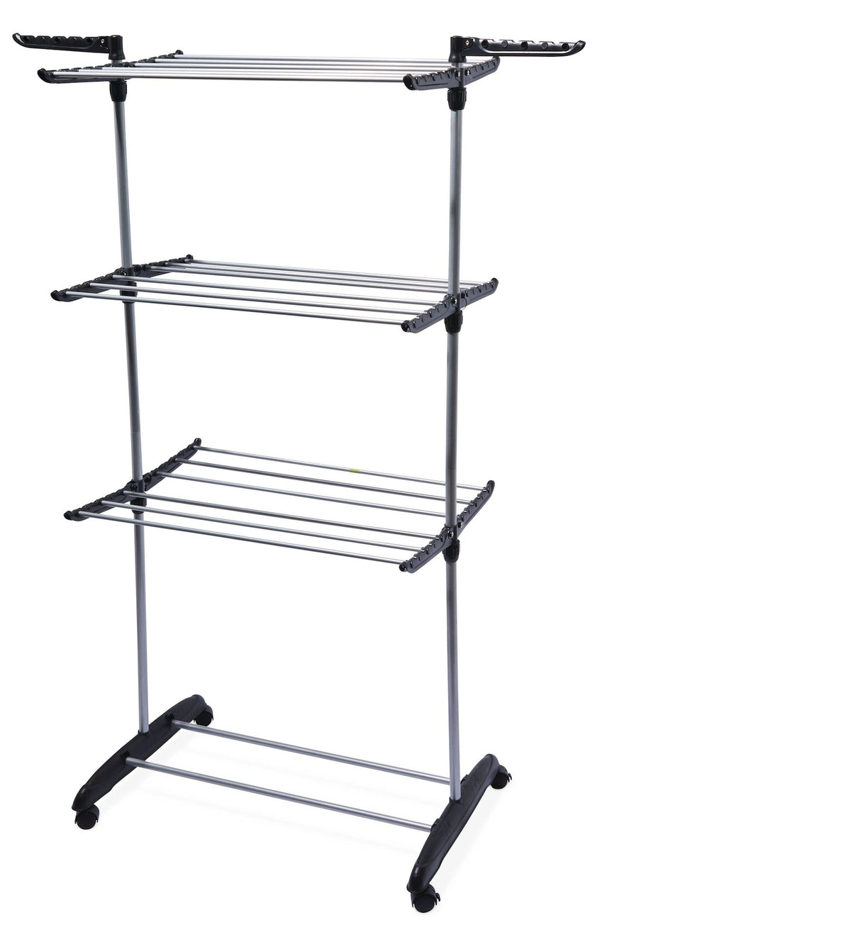 Multi-Functional Drying Rack with Adjustable Hangers