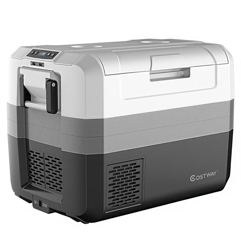 58 Quart Portable Electric Car Cooler Refrigerator Compressor Freezer for RVs Camping U4417