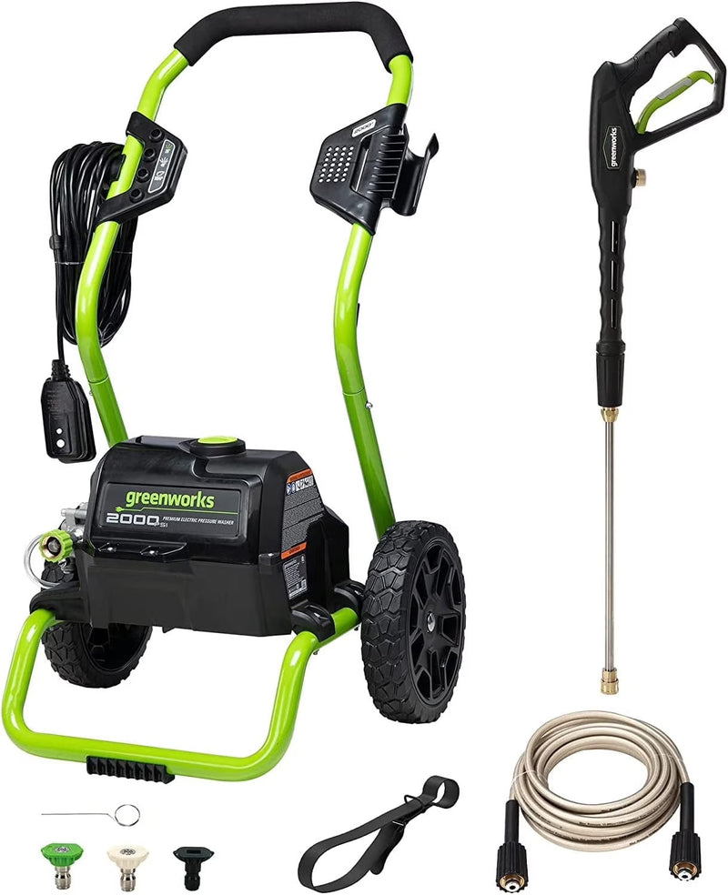 2000 Max PSI, 1.1 GPM (13 Amp) Electric Pressure Washer GPW2000-1RG S3520