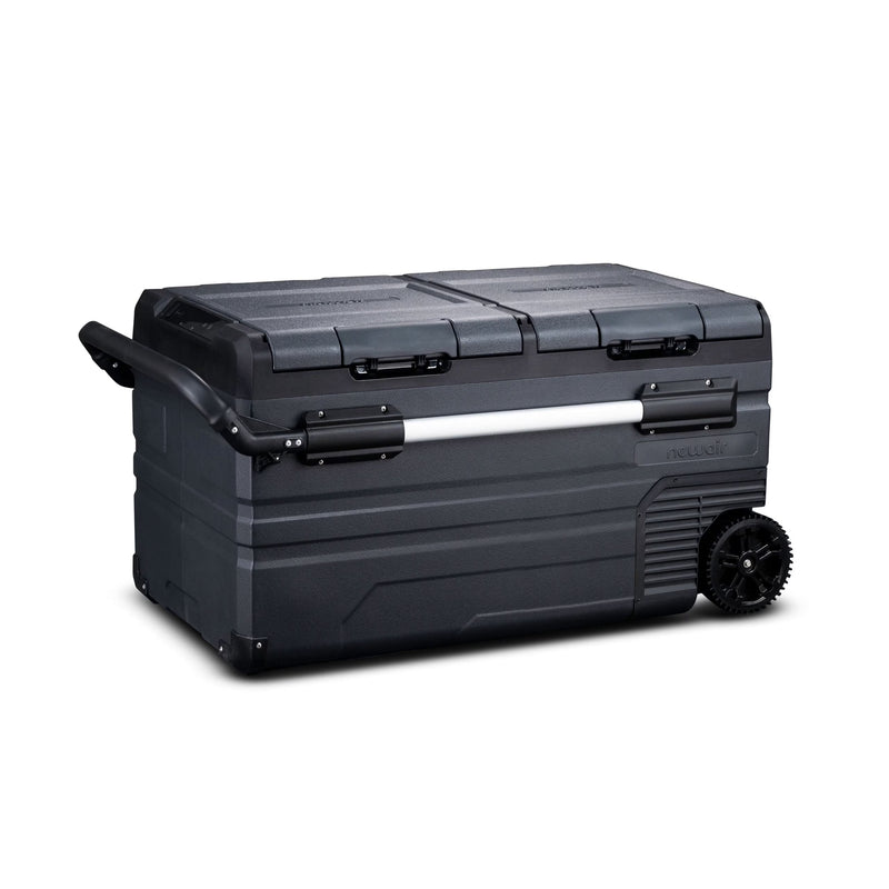 Newair 80 Qt. Portable 12v Electric Cooler with LG Compressor with Fridge and Freezer - NPR080GA00 I5948