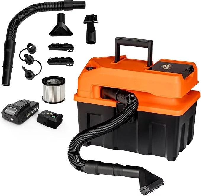 2.5-Gallon 20V Cordless Wet Dry Vacuum C DVTB202 0902 R1743