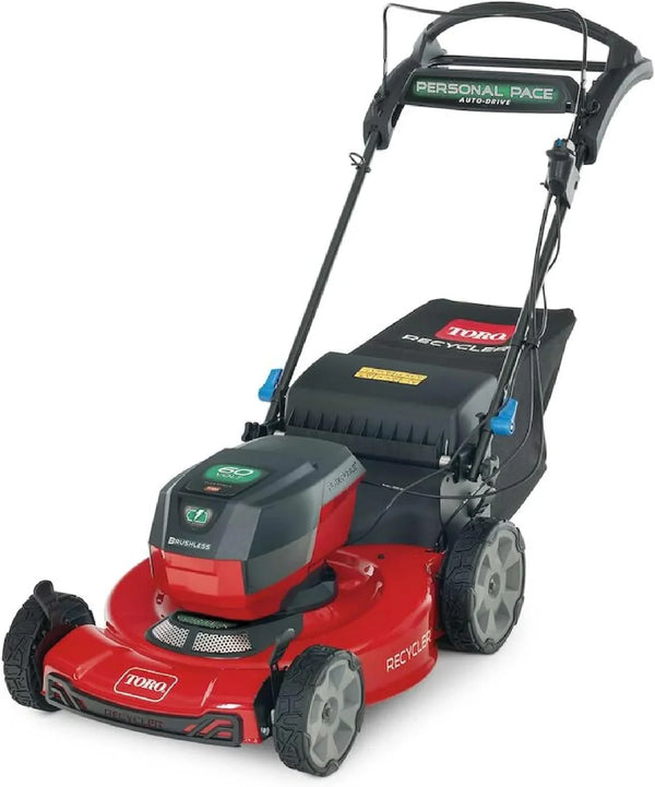 Recycler 21466 22-Inch 60 V Battery Self-Propelled Lawn Mower O7506