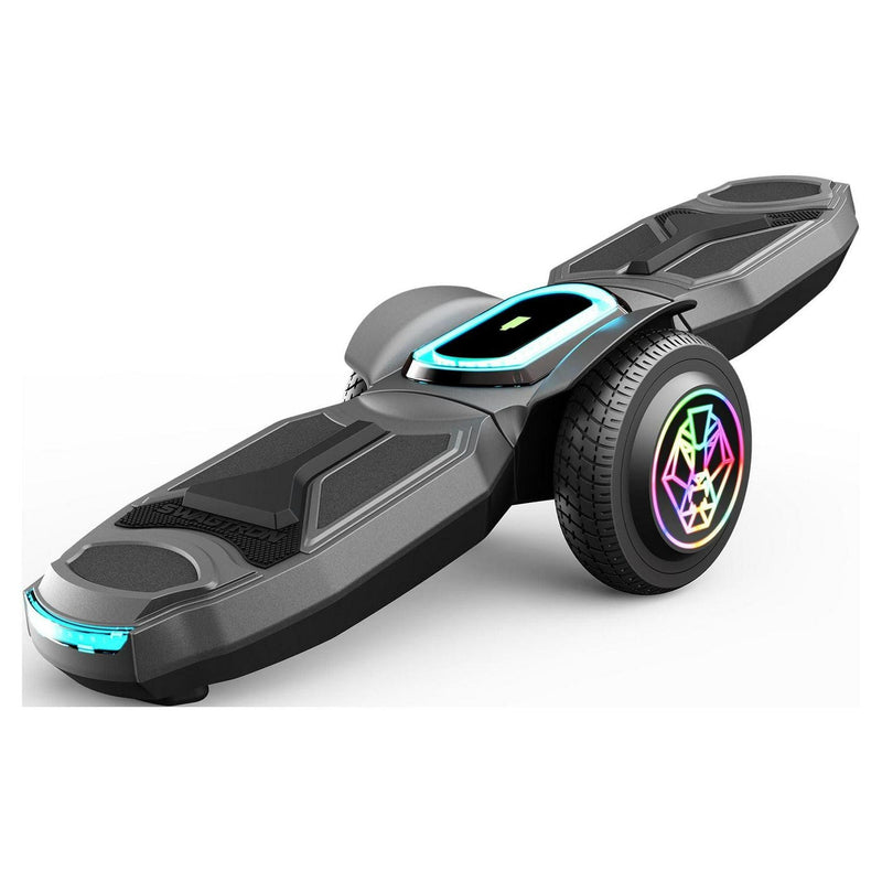 Swagtron Shuttle Zipboard Electric Hoverboard Skateboard 7 mph and 3-Mile Range LED Wheels Wireless Speaker Z8359