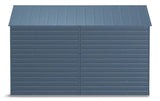 Select Galvanized Steel Storage Shed, Blue Grey, 10-ft x 8-ft
