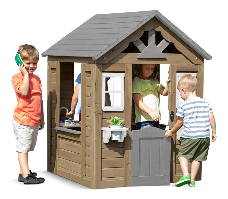 Maple Leaf All Wood Playhouse, Ages 1-5 W2089