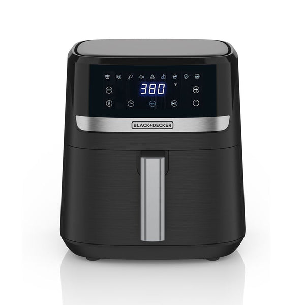 8-in-1 Digital Air Fryer with Non-Stick Cooking Basket, 6-qt N6958