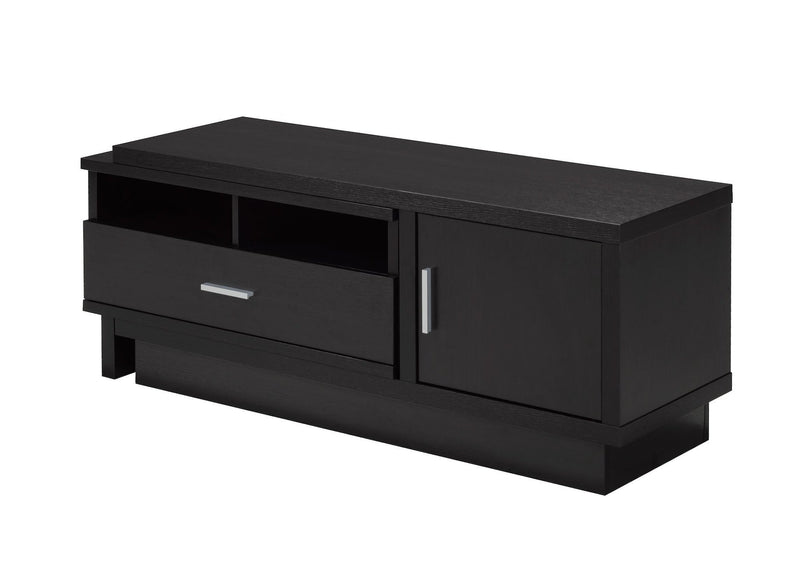 Darel 48-in Expandable Dark Cherry TV Stand with Storage Shelf and Cabinet H9874