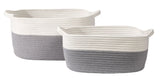 Nesting Rope Baskets Set, 2-pk