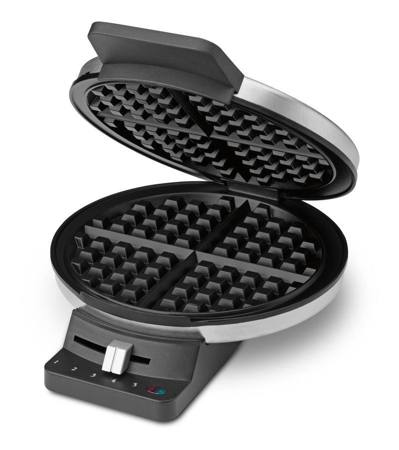 Round, Non-Stick Waffle Maker, Stainless Steel C9076