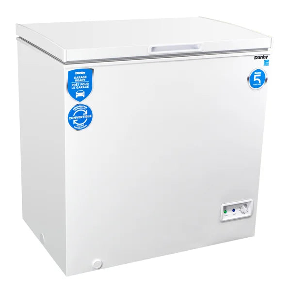 Danby 7 cu ft. Convertible Chest Freezer or Refrigerator with 5 Year Warranty D8429