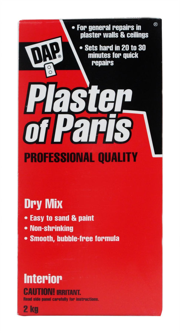 Plaster Of Paris Professional Dry Mix Plaster For Indoor Wall & Ceiling Repairs, 1.8-kg T3271