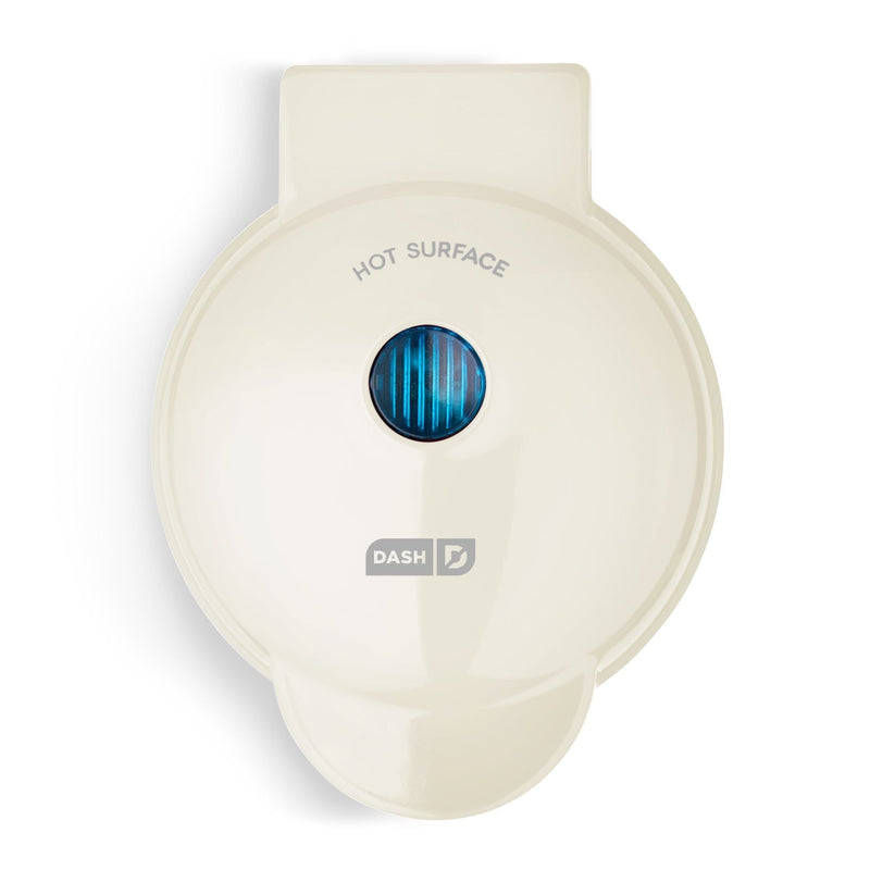 Mini Ceramic Waffle Maker, Beige A0304