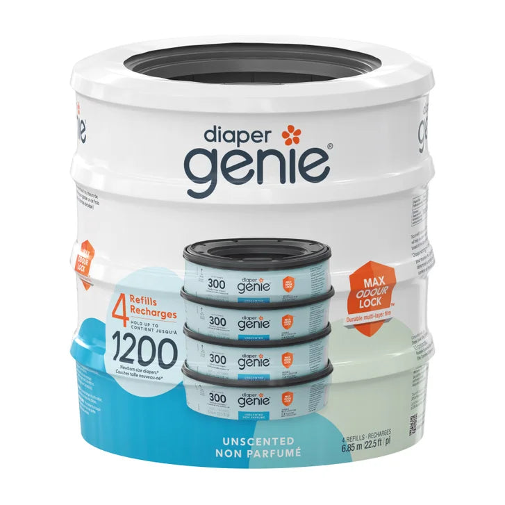 Unscented Round Refill, 4-pack U8823