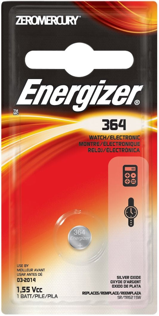 Silver Oxide 1-pk 365/363 SR621SW 1.5V / 1.5 Volt Button Cell Watch Battery H9374