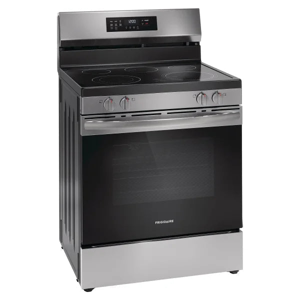 30 in 5.3 cu. ft. Electric 5-Burner Range with Air Fry U6013