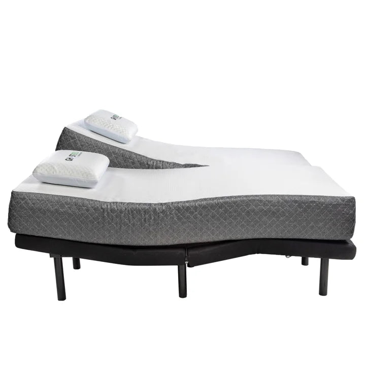 Ghostbed by Nature's Sleep 28 cm (11 in.) Gel Memory Foam Mattress with Adjustable Base P1760