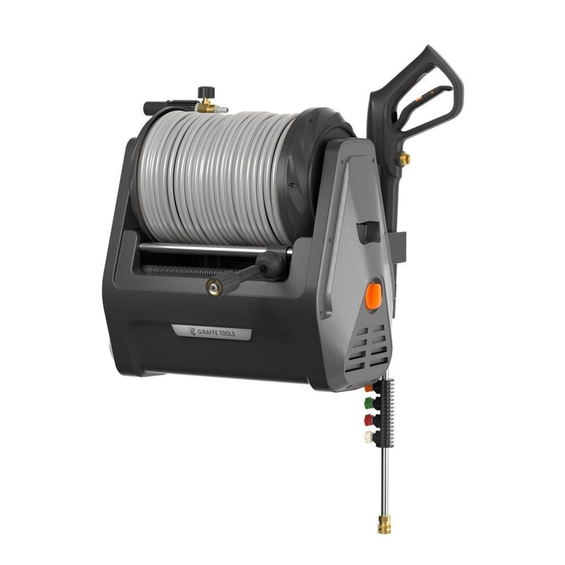 Grandfalls Pressure Washer 2100 PSI,with 100ft retractable soft hose Z8406