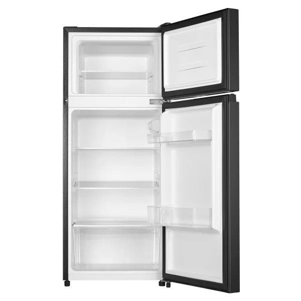 Hisense 19in. 4.4 cu. ft Stainless Steel Look Compact Top Mount Refrigerator D9043