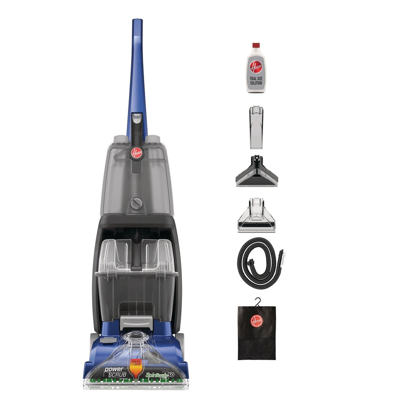 Hoover Power Scrub Deluxe Pet Carpet & Upholstery Corded Deep Cleaner N1502
