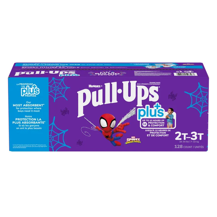 Huggies Pull-Ups Plus Training Pants, 2T - 6T Boy M4759