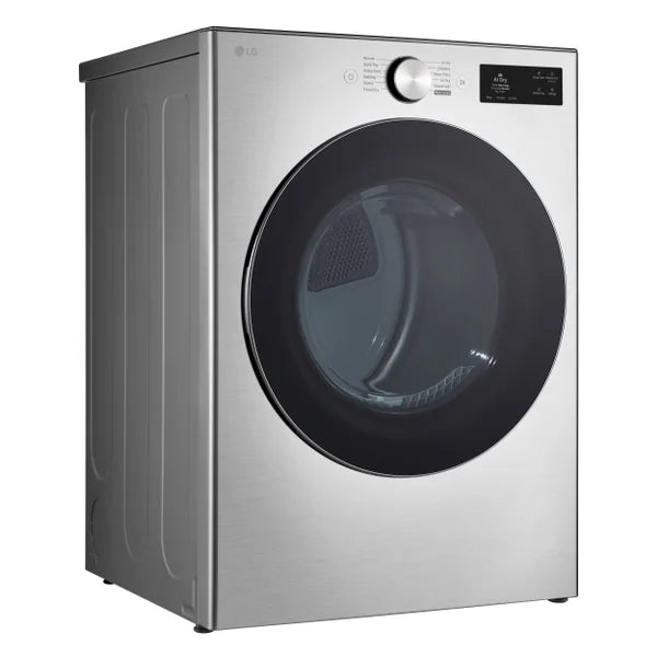 LG 27 in. 7.4 cu ft. Graphite Steel Electric Dryer with AI Sensor Dry Z6866