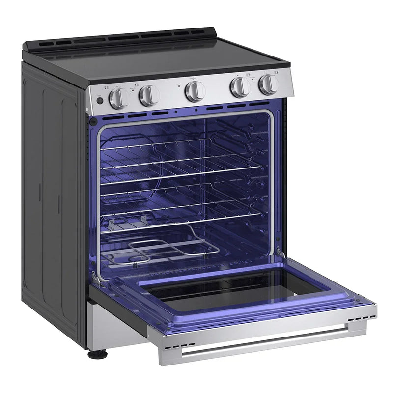 LG 30 in 6.3 cu ft. Stainless Steel Electric Slide-in Range with EasyClean and Pinch to Turn Safety Knobs Y0308