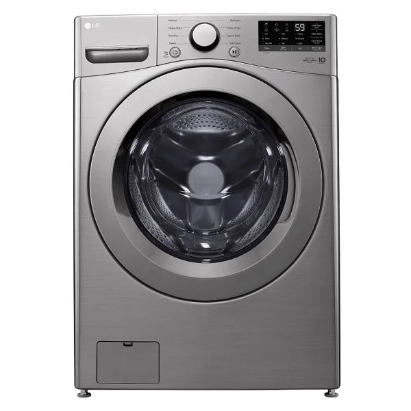 LG 5.2 cu. ft. Graphite Steel Ultra Large Capacity Front Load Washer with 6Motion Technology W7264