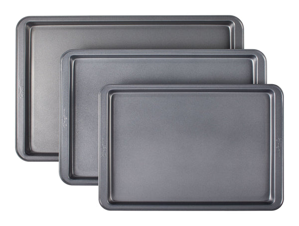 Baking Sheet Set, Assorted Sizes, 3-pc E3504