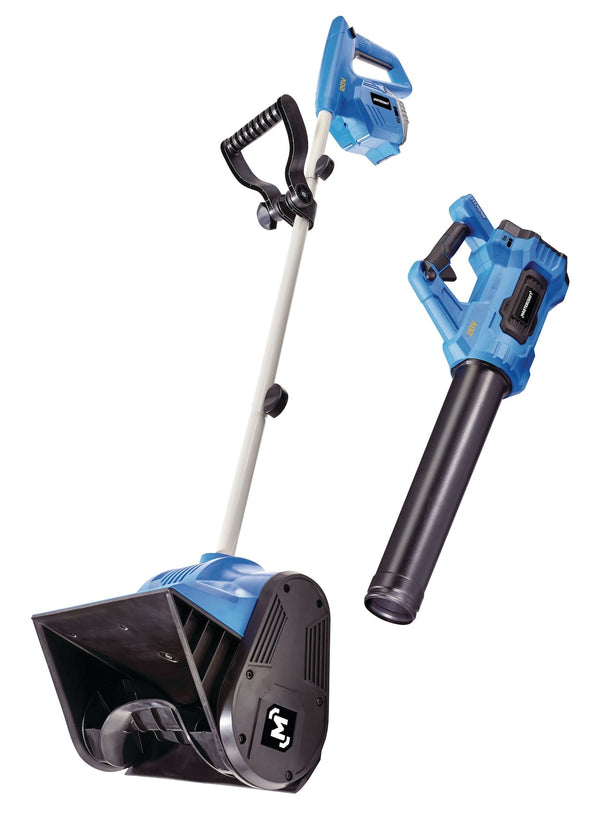 20V Brushless 5.0Ah Snow Shovel & Blower Combo Kit, Compatible W0350