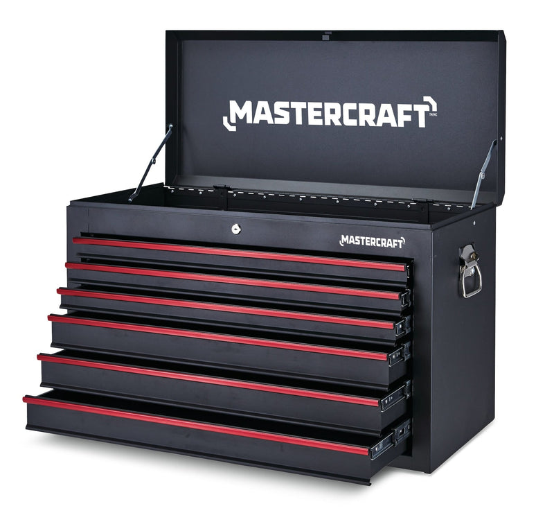 Tool Chest with 6 Drawers, Black, 36-in X3670