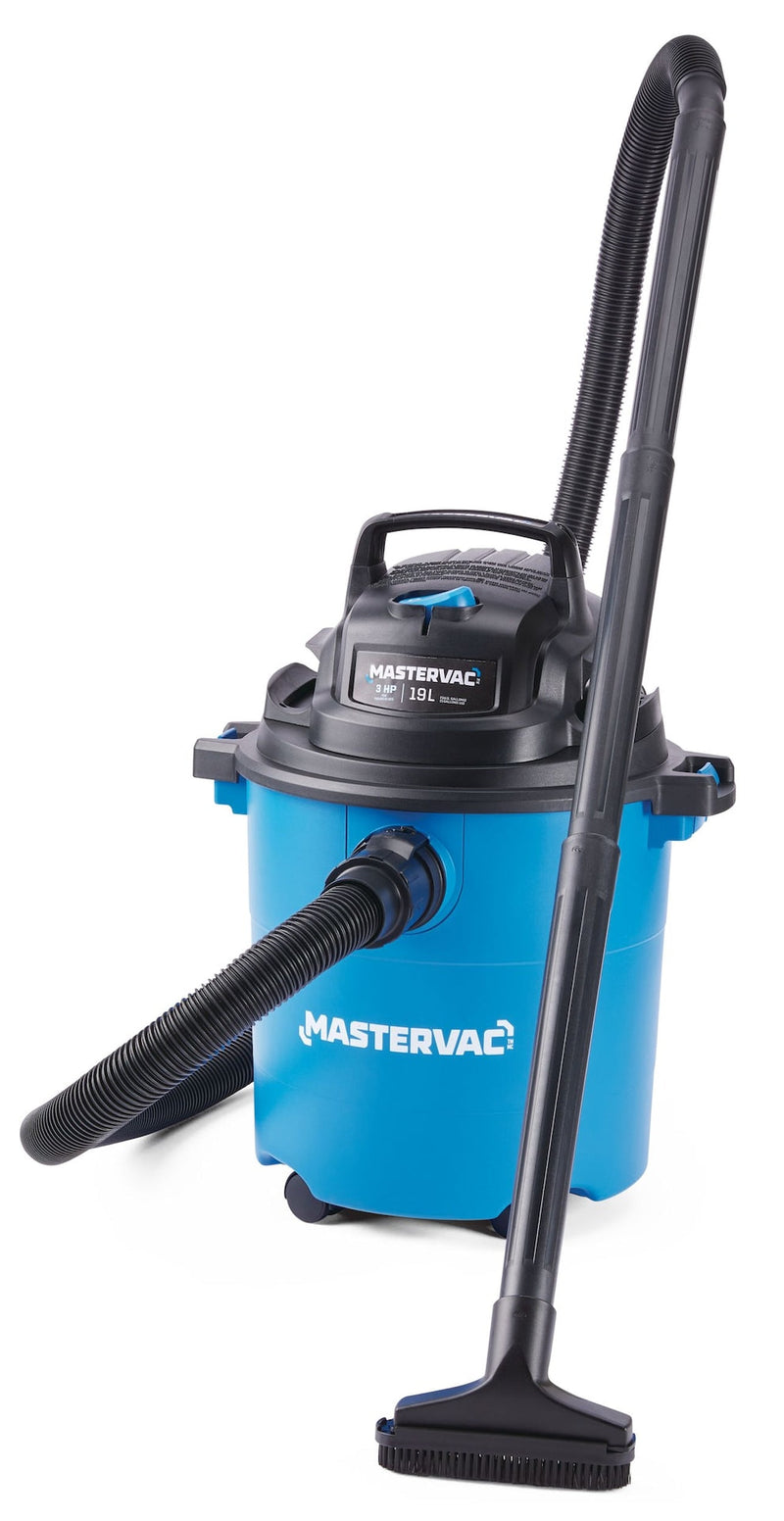 Mastervac VOC507P 4.0 Peak HP Wet/Dry Shop Vacuum with Hose & Accessories, 18.9-L Y9364