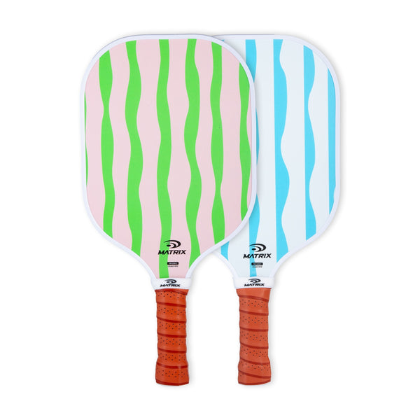Pickleball Starter Set, Includes 2 Paddles & 3 Balls, USAPA Approved, Multi-Coloured Z2100