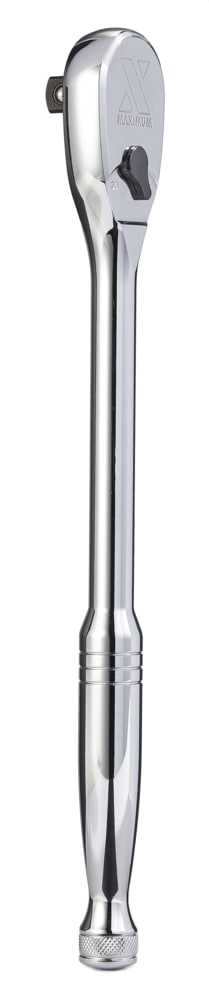 1/2-in Drive 90-Tooth Ratchet, CRV, Nickel-Chrome Plating, 13-in X6405