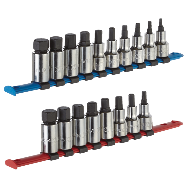 1/2-in Drive Hex Bit Socket Set, 18-pc B7736