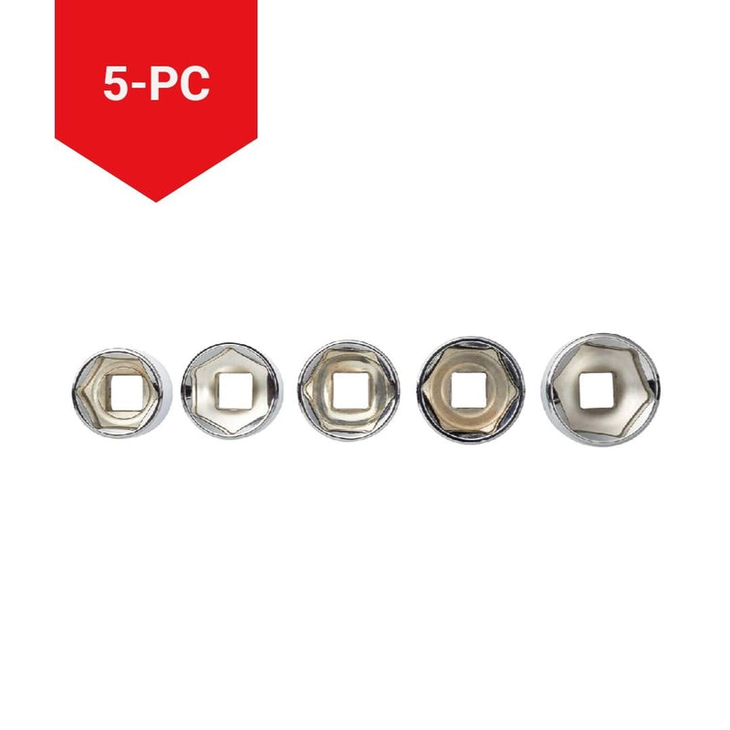 1/2-in Drive XL Socket Set, SAE, 5-pc C4875
