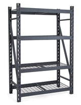 Adjustable 4-Shelf Heavy Duty Steel Metal Storage Rack / Shelving Unit, 48 x 24 x 72-in