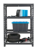 Adjustable 4-Shelf Heavy Duty Steel Metal Storage Rack / Shelving Unit, 48 x 24 x 72-in