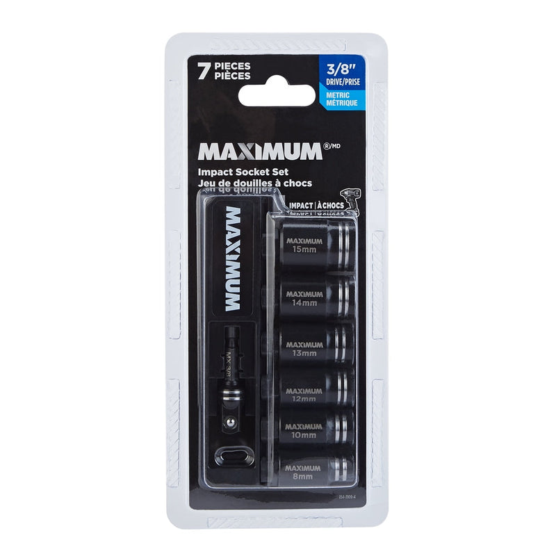 Impact Driver Socket Set, Metric, 7-pc U7153