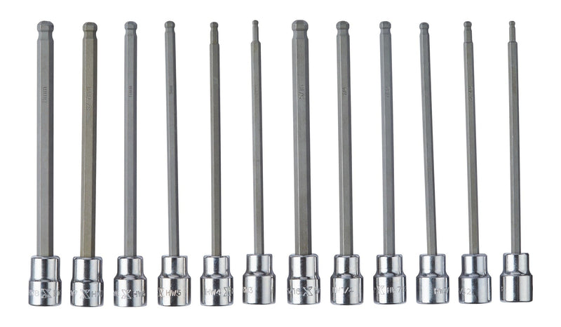 Long-Arm Ball End Bit Socket Set, 3/8-in, 12-pc G5770