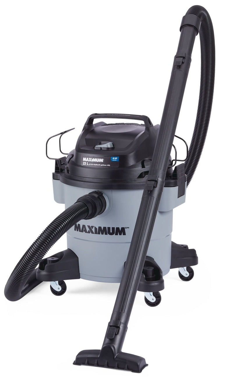 VJF608PF 4 Peak HP Wet/Dry Shop Vacuum with Hose & Accessories, 22-L V7746