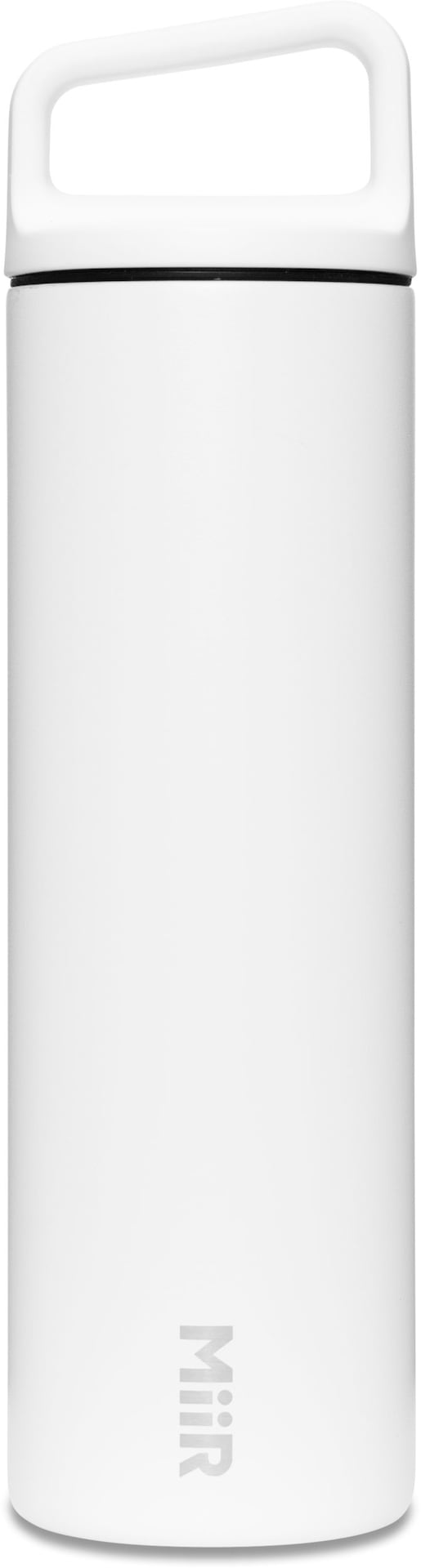 Wide Mouth Stainless Steel Insulated Travel Water Bottle, White, 20-oz I3656