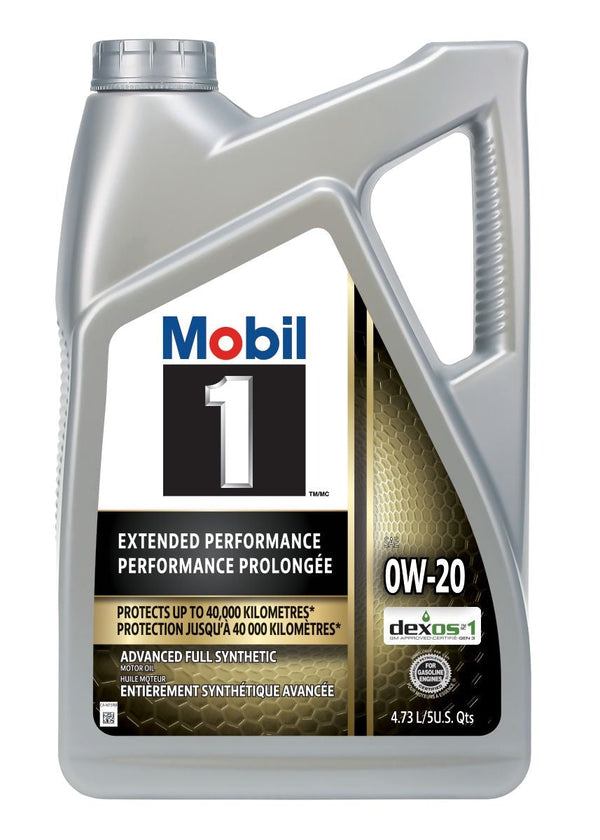 Extended Performance 0W20 Synthetic Engine/Motor Oil, 4.73-L Q0565