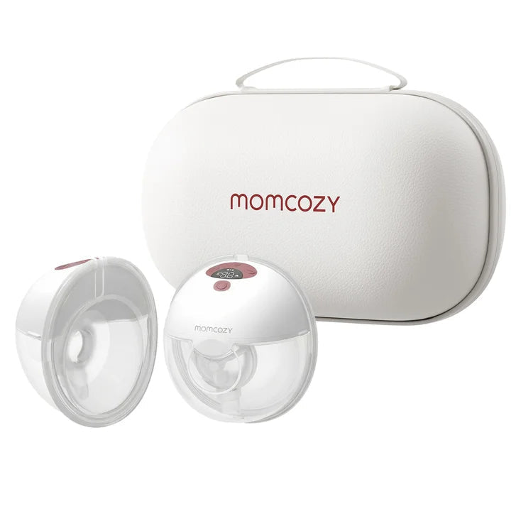 Momcozy Smart Breast Pump + Milk Storage Bags + Breast Pump Wipes U2508