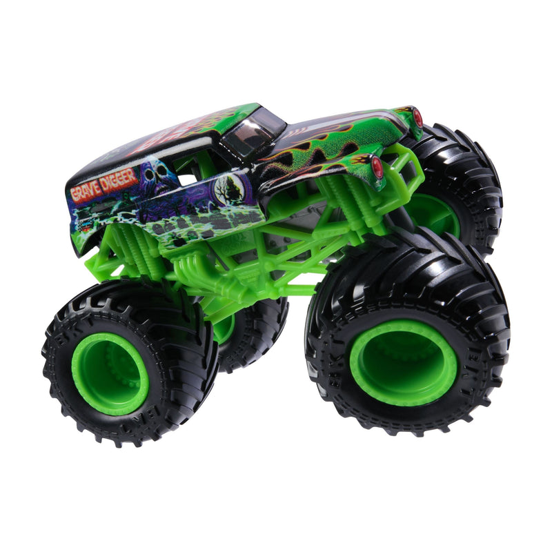 Monster Jam 1:64 Die-Cast Collectible Monster Truck Toy with Driver Figure, Assorted, Ages 3+ C6766