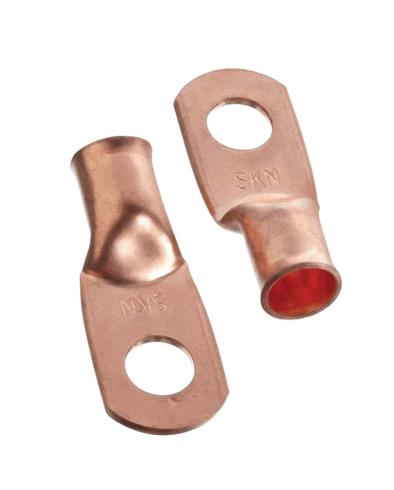 Copper Battery Cable Ends/Terminal Lugs/Ring Terminals, 1-Gauge, 3/8-in Stud L5114